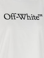 Weißes Baumwoll-T-Shirt