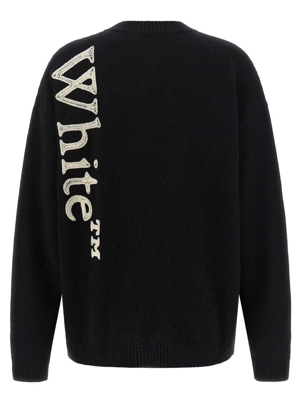 Zweifarbige Wollstrickjacke