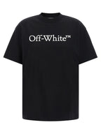 Schwarzes Baumwoll-T-Shirt