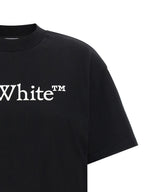 Schwarzes Baumwoll-T-Shirt