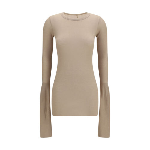 Beige Viskose-Hemd Rick Owens