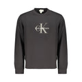 Schwarzer Baumwoll-Herren-Sweatshirt