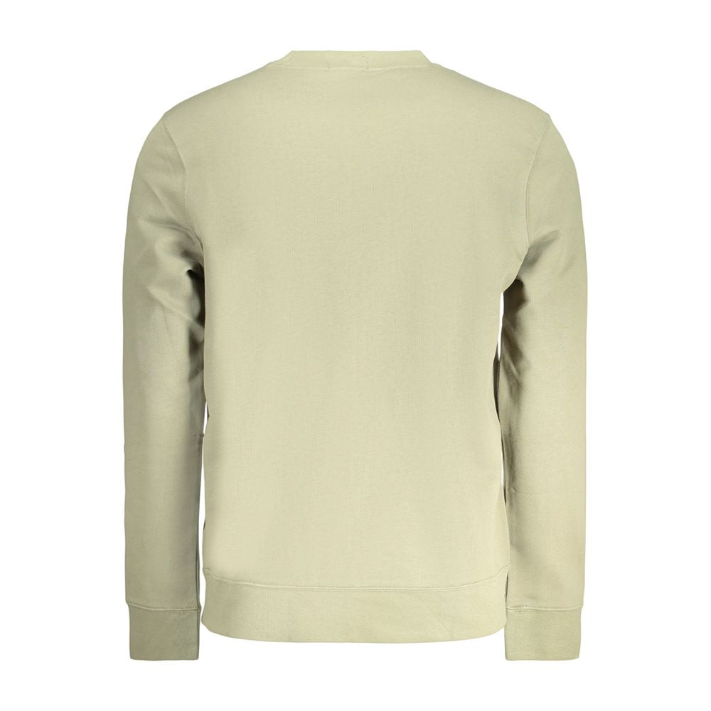 Grüner Baumwollpullover für Herren