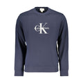Blaues Baumwoll-Sweatshirt für Herren