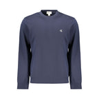Blaues Baumwoll-Sweatshirt für Herren