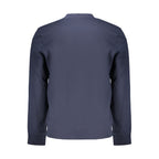 Blaues Baumwoll-Sweatshirt für Herren