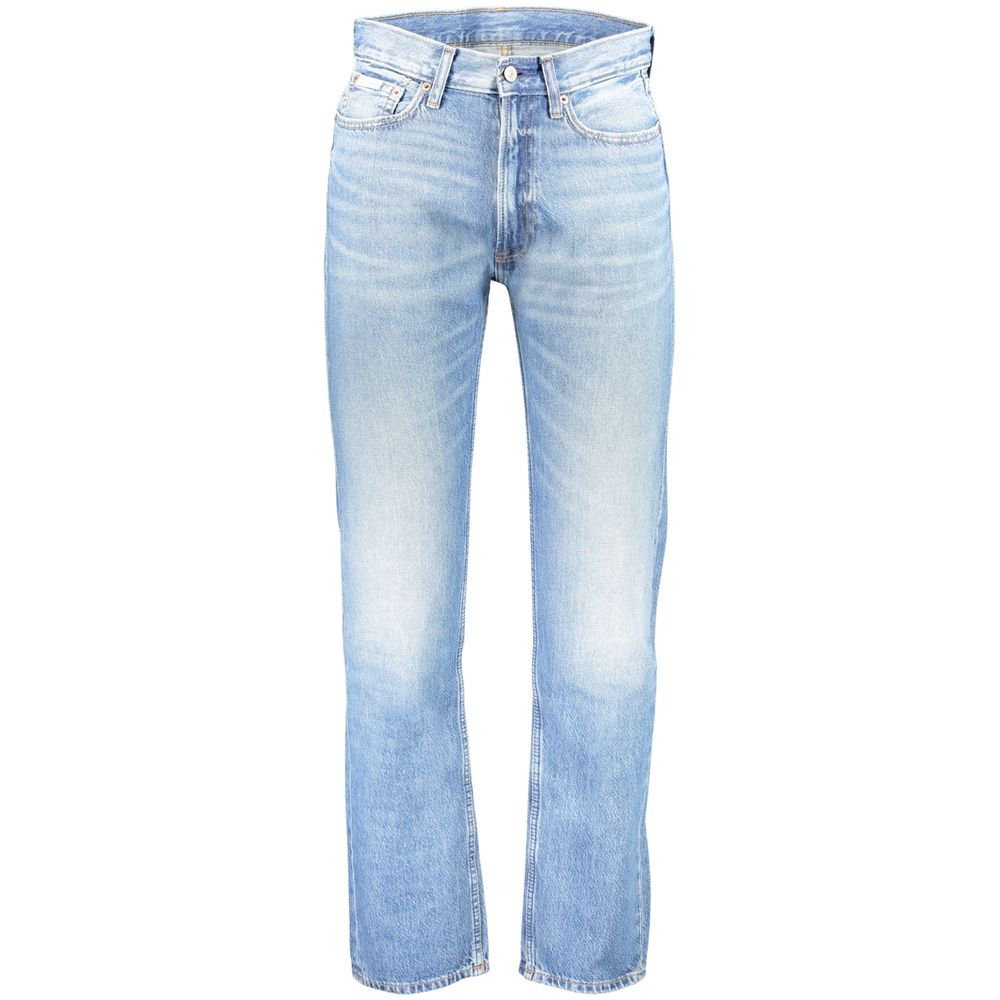 Blaue Baumwolle Männer Jeans