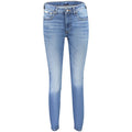 Damenjeans aus Baumwolle in Blau