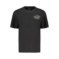 Schwarzes Baumwoll-T-Shirt für Damen
