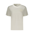 Weißes Baumwoll-T-Shirt für Damen