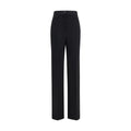 Schwarze Wollhose Oves Aries Flared
