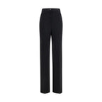 Schwarze Wollhose Oves Aries Flared