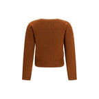 Brauner Kaschmir-Pullover