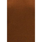 Brauner Kaschmir-Pullover