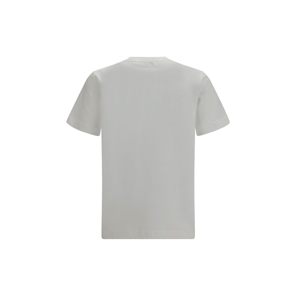 Weißes Baumwoll-T-Shirt Burberry