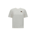 Weißes Baumwoll-T-Shirt