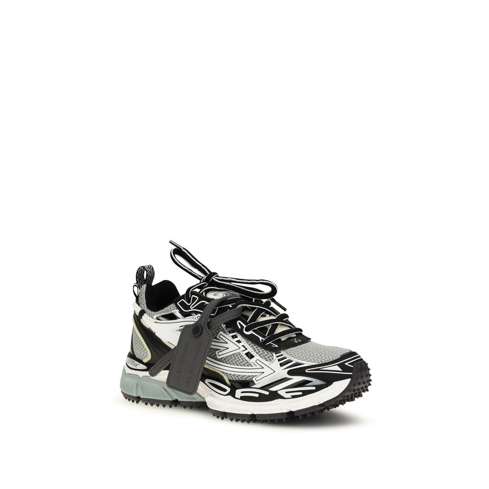 Graue Sportschuhe aus Polyester