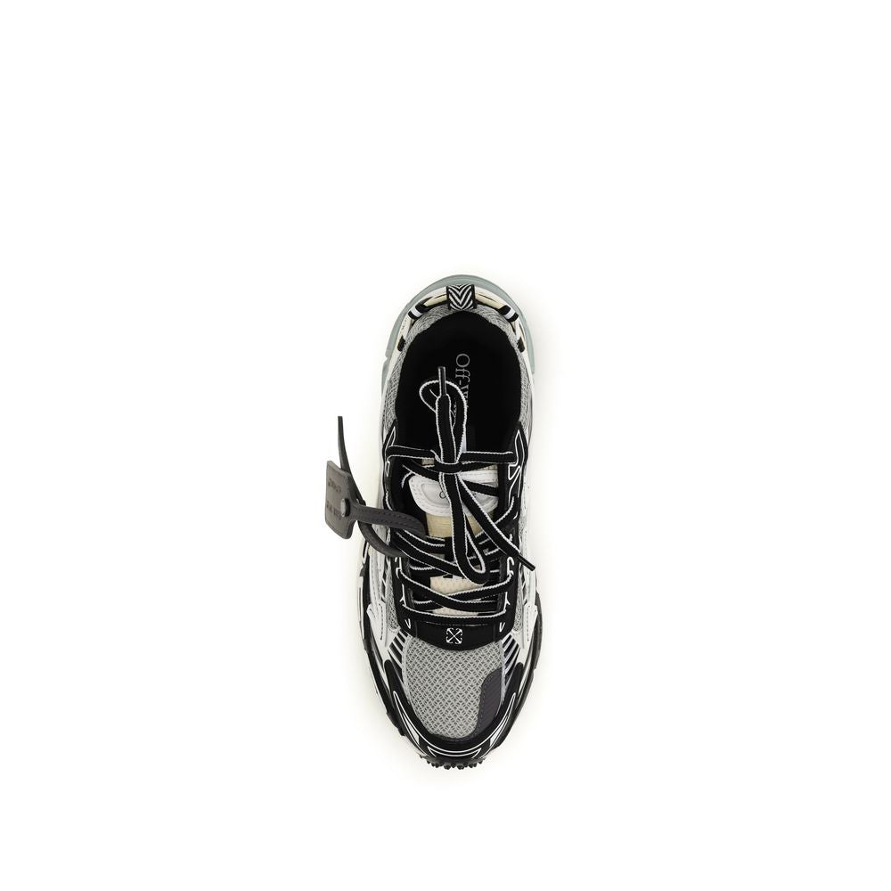 Graue Sportschuhe aus Polyester