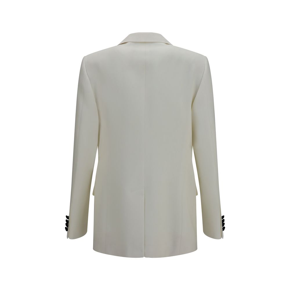 Weißer Woll-Blazer Oves Aries