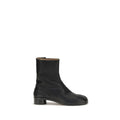 Schwarze Ankle Boots aus Kalbsleder Bos Taurus