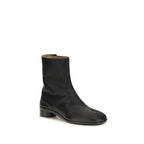 Schwarze Ankle Boots aus Kalbsleder Bos Taurus