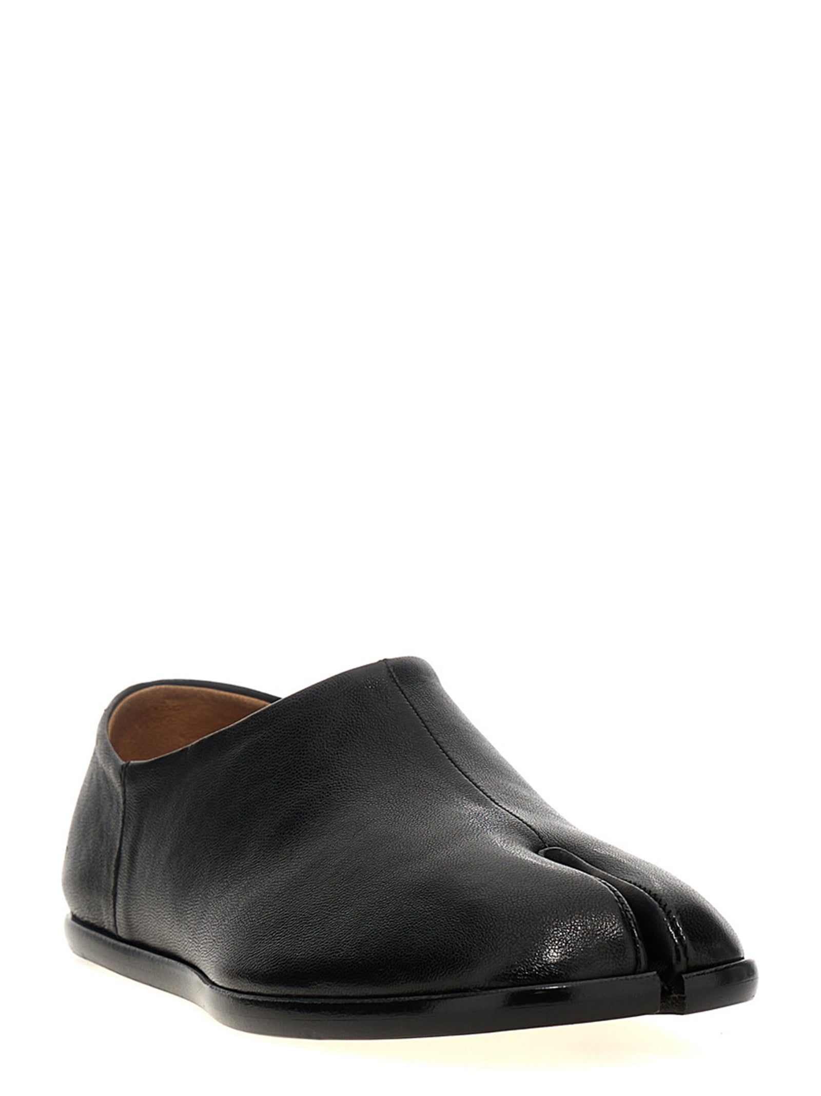 Schwarze Ballerinas aus Lammleder