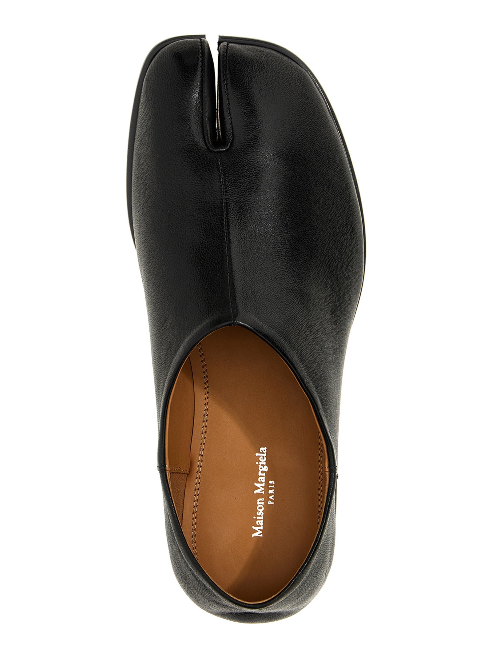 Schwarze Ballerinas aus Lammleder