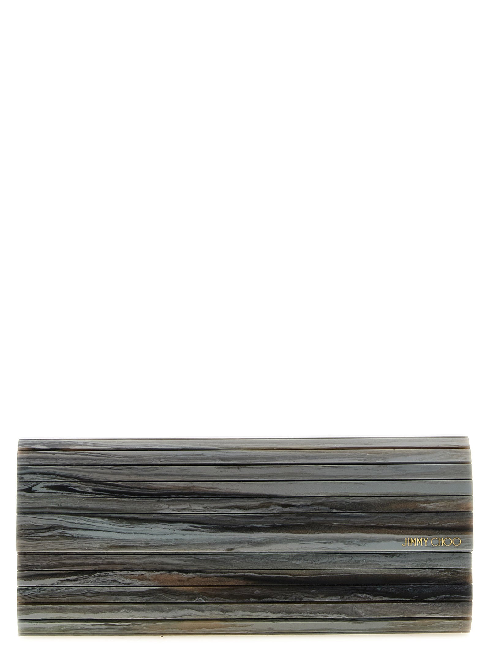 Graue Clutch aus Polyester