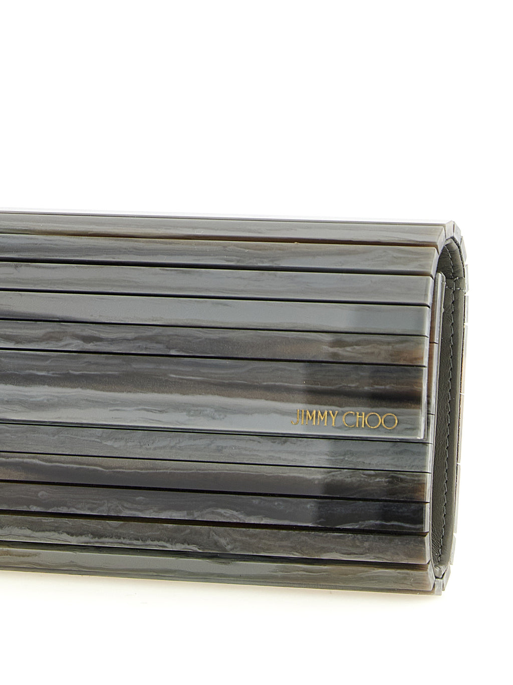 Graue Clutch aus Polyester