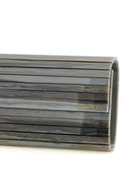 Graue Clutch aus Polyester