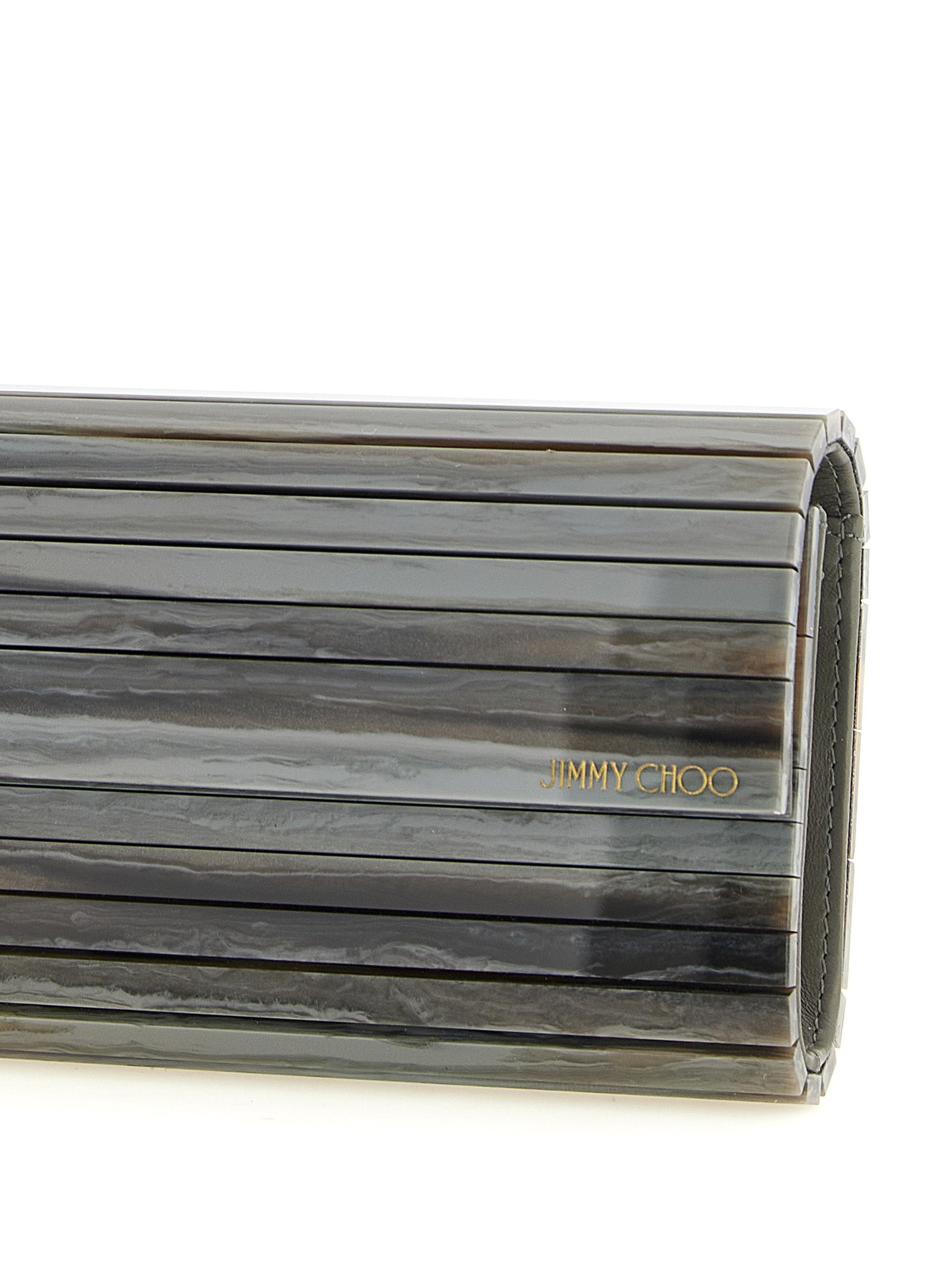 Graue Clutch aus Polyester