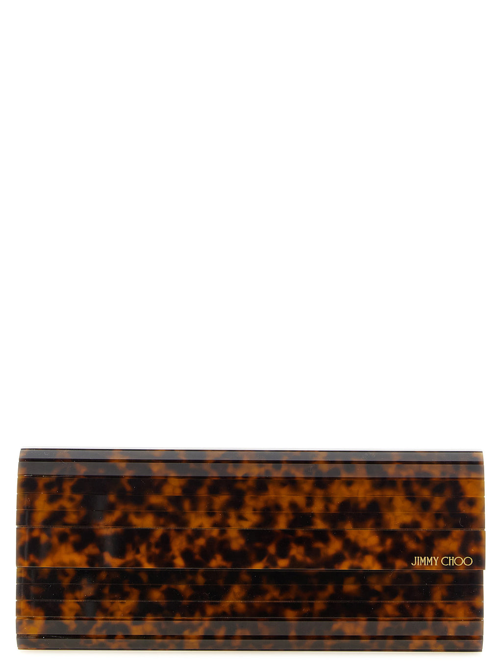 Beige Clutch aus Polyester
