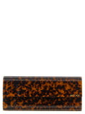 Beige Clutch aus Polyester