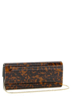 Beige Clutch aus Polyester