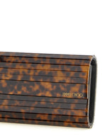 Beige Clutch aus Polyester