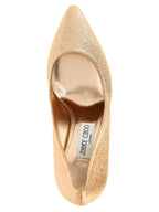 Mehrfarbige Tencel-Pumps mit hohem Absatz