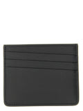 Schwarzes Kartenetui aus Leder 337938BM