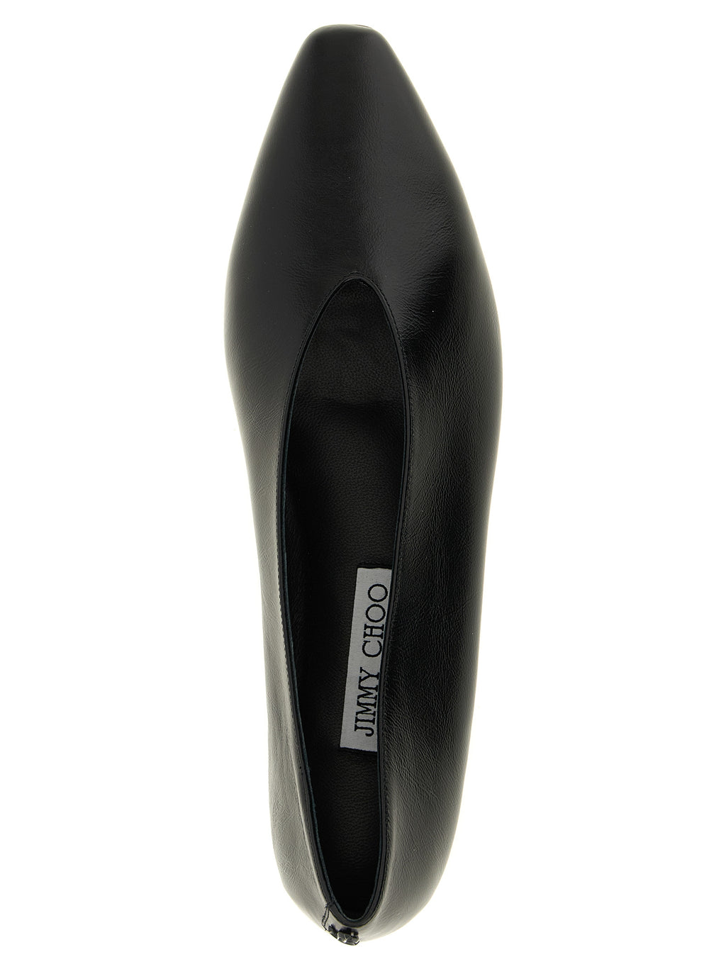 Schwarze Ballerinas aus Leder