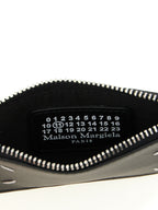 Schwarzes Kartenetui aus Leder 337941BM