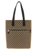 Braune Schultertasche aus Polyester