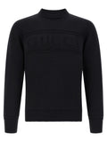 Schwarzer Baumwollcardigan