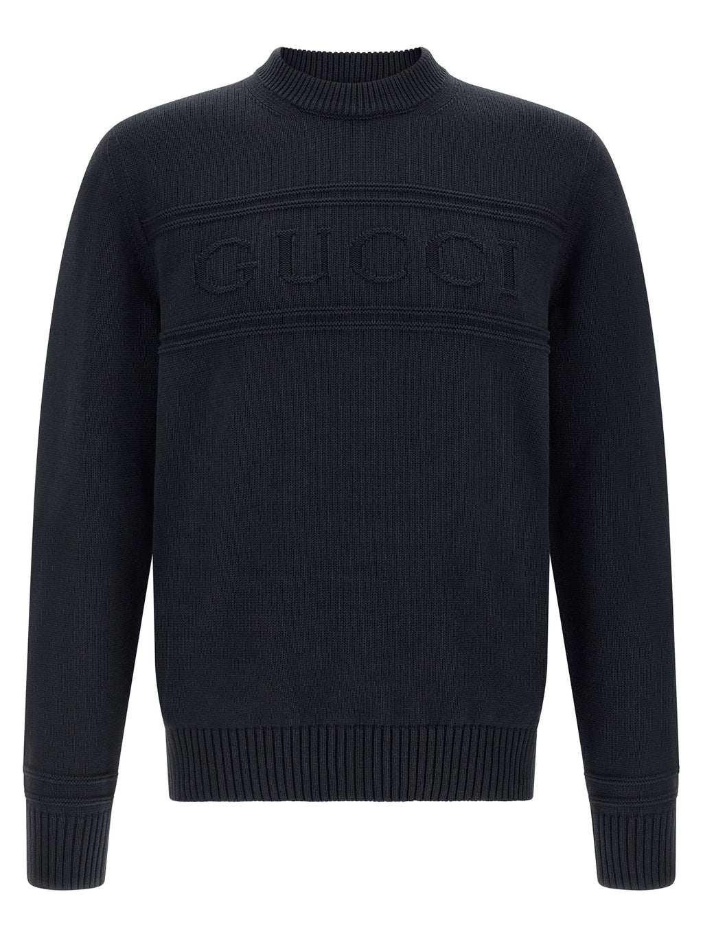 Blauer Baumwollcardigan