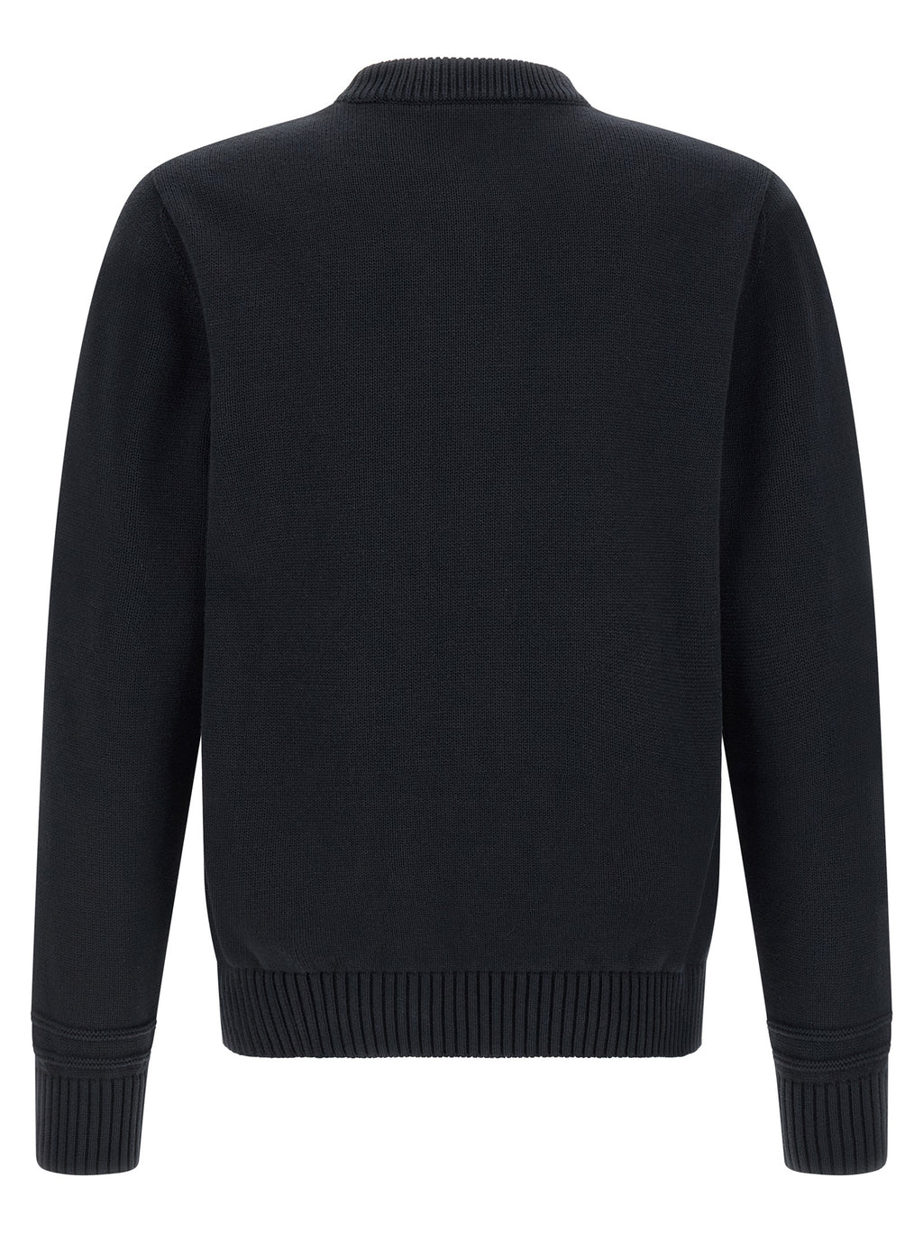 Blauer Baumwollcardigan