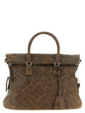 Braune Ziegenleder-Schultertasche