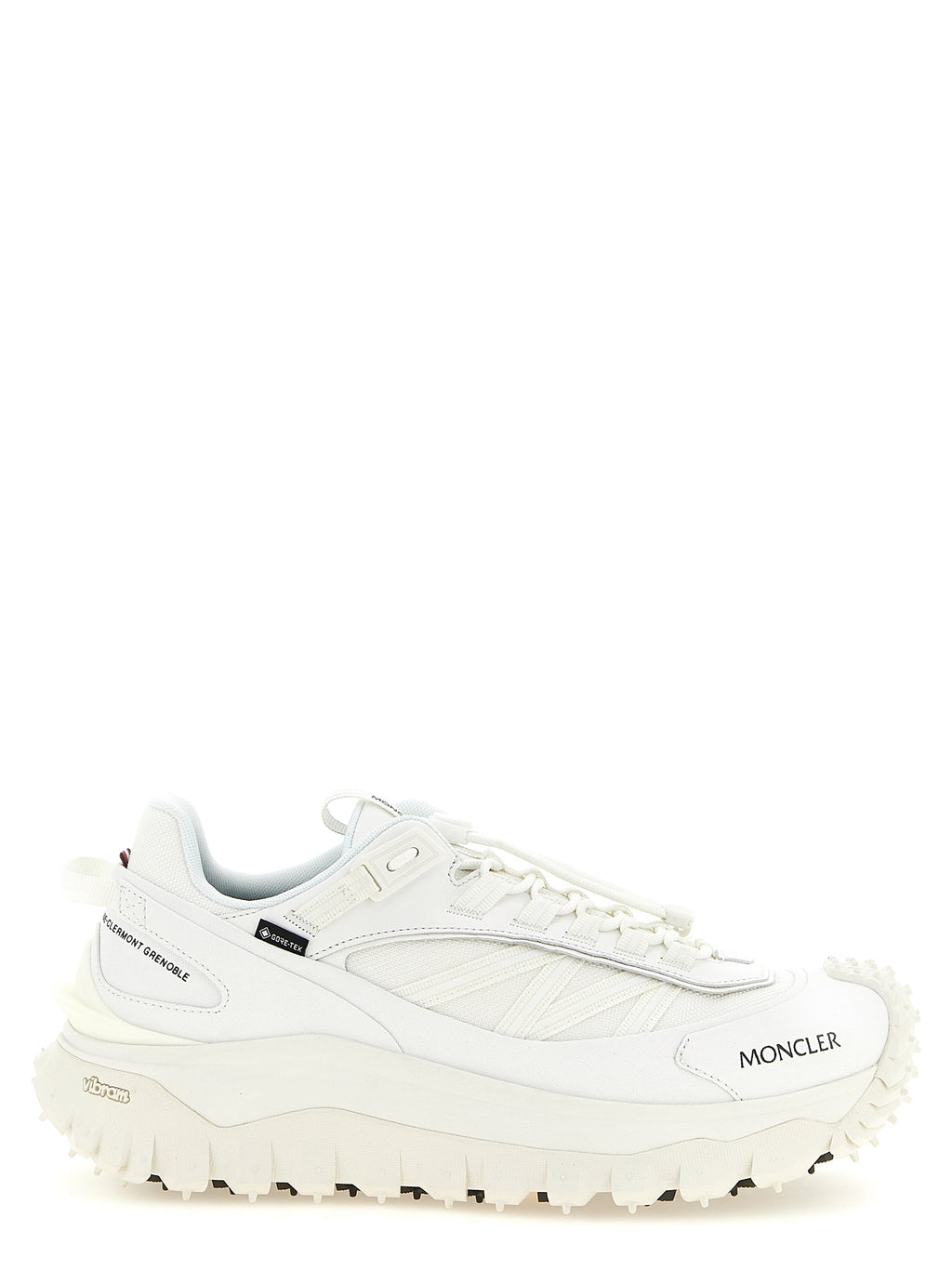 Weiße Leder-Athletic-Sneaker