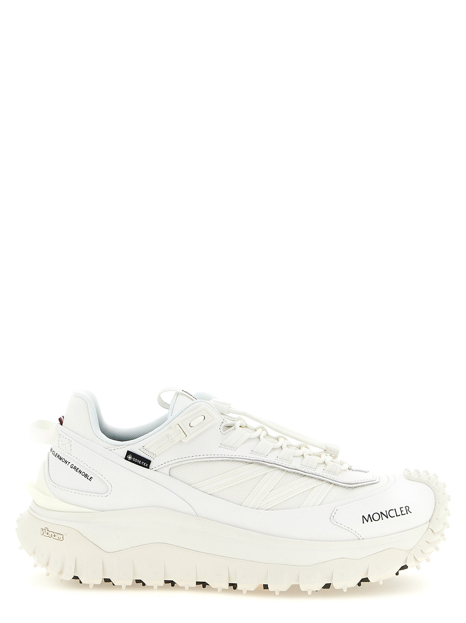 Weiße Leder-Athletic-Sneaker