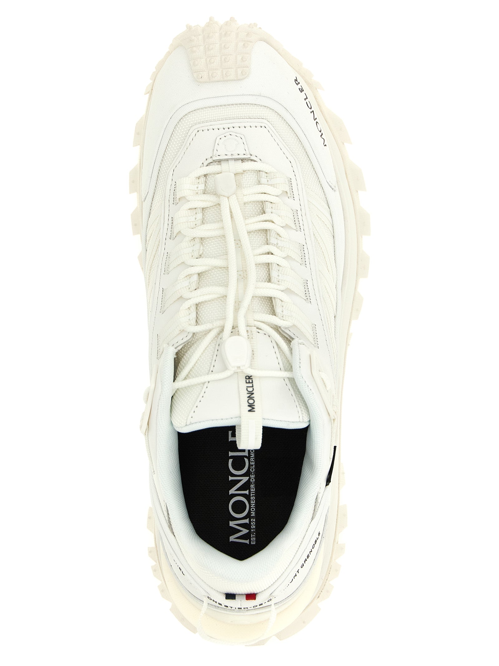 Weiße Leder-Athletic-Sneaker