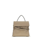 Beige Goatskin Shoulder Bag