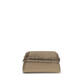 Beige Goatskin Shoulder Bag
