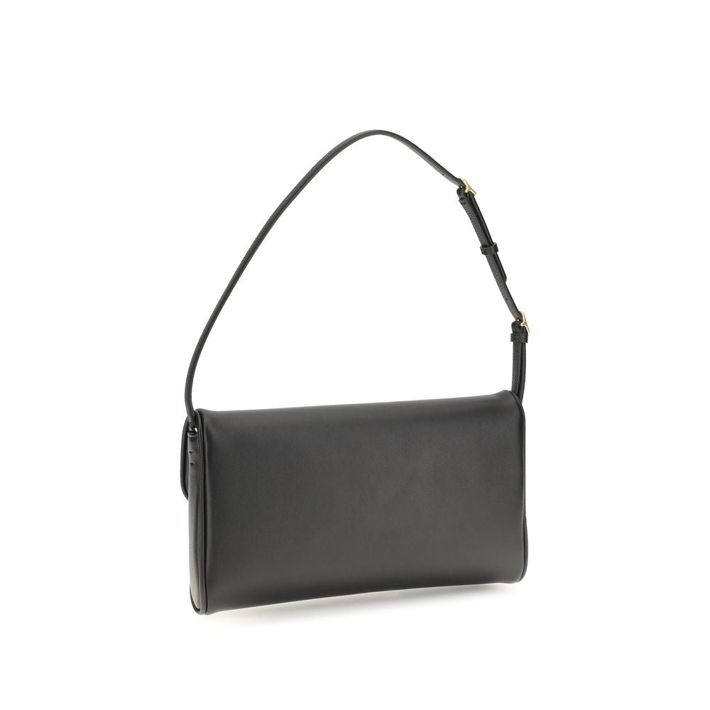 Braune Kalbsleder Bos Taurus Schultertasche